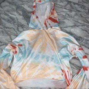 Tie Dye Cropped long sleeve
